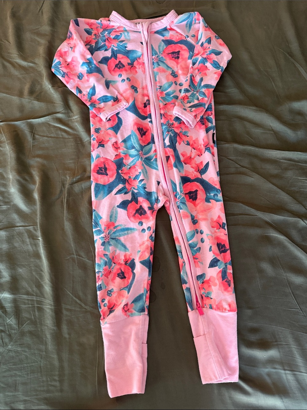 Bonds Wondersuit- Pink Floral
